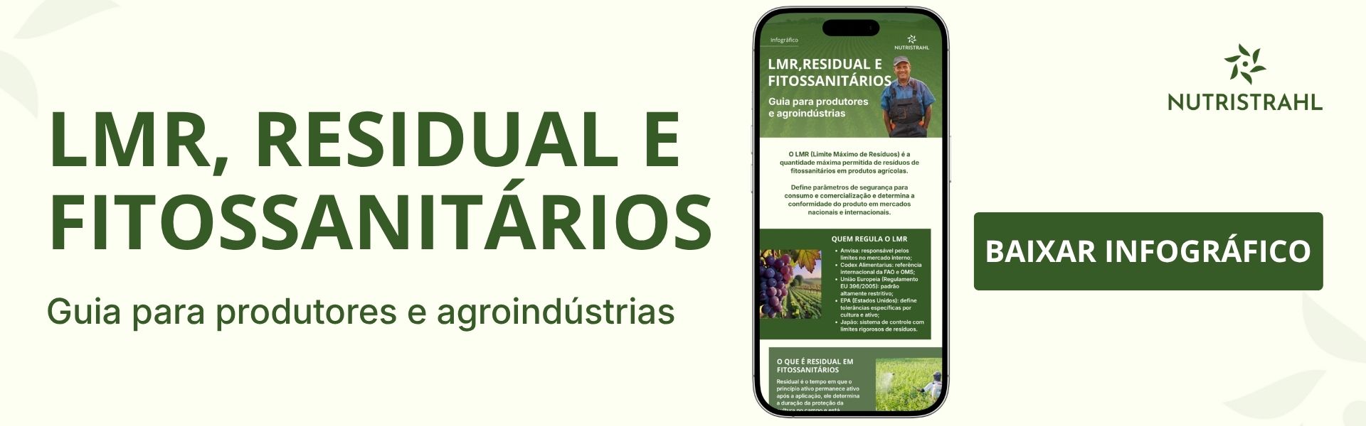LMR residual e fitossanitários